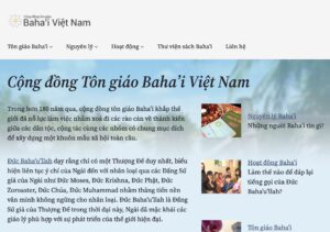 Bahai Việt Nam website