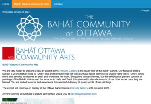 Bahai Ottawa website
