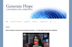 Generate Hope website
