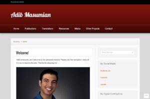 adib masumian website
