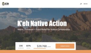K'eh Native Action website